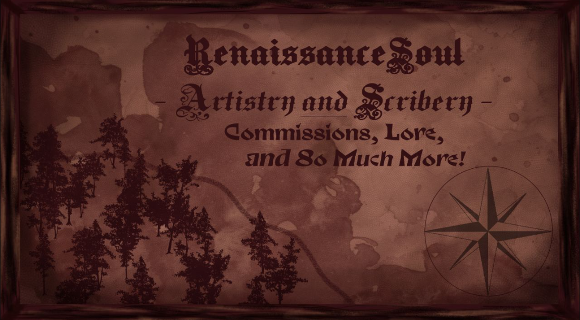 Site Banner: Commissions, Lore, and So Much More!